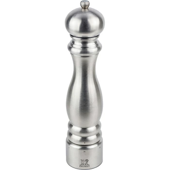 Мельница для соли «Париж»; металл; D=7,H=30см; серебрист.