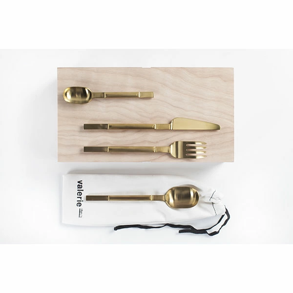 Ложка кофейная «Койчи»; сталь нерж.,латунь