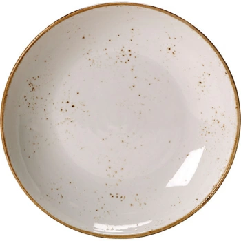 Салатник «Крафт»; фарфор; 1000мл; D=25.5,H=3.5см; белый