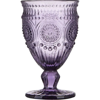 Бокал для вина; стекло; 220мл; D=85,H=140мм; фиолет.