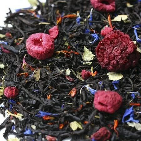 Чай ароматизированный черный Ежевика с малиной Премиум LBS Tea