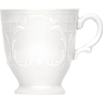 Чашка чайная «Моцарт»; фарфор; 180мл; белый