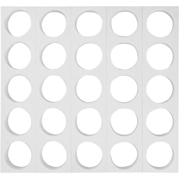 Форма конд. «Круг» [35шт]; полистирол; D=6.5,H=4см