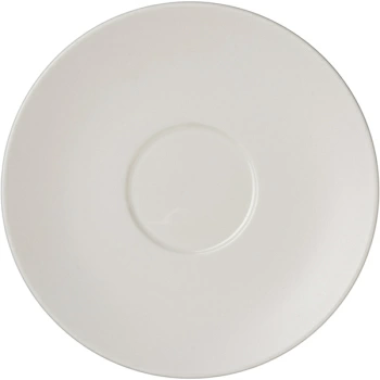 Блюдце «Олеа»; фарфор; D=16.3,H=2см; белый