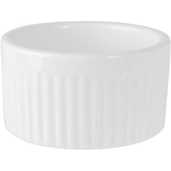 Соусник «Кунстверк»; фарфор; 85мл; D=6,H=4см; белый