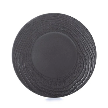 Тарелка мелкая «Арборесценс» цвет-лакрица; керамика; D=31,H=3.5см