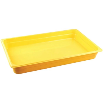 Гастроемкость (1/1); полипроп.; H=6.5,L=53,B=32.5см; желт.