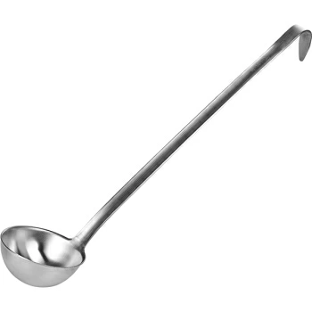 Половник; сталь; 125мл; D=8см; металлич.