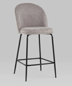 Стул полубарный Echo светло-серый