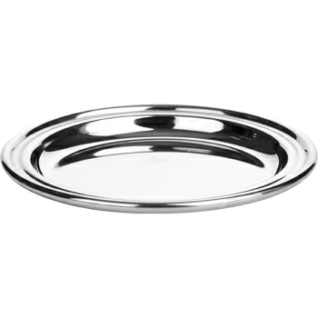 Подставка для стакана [6шт]; сталь нерж.; D=10см; металлич.