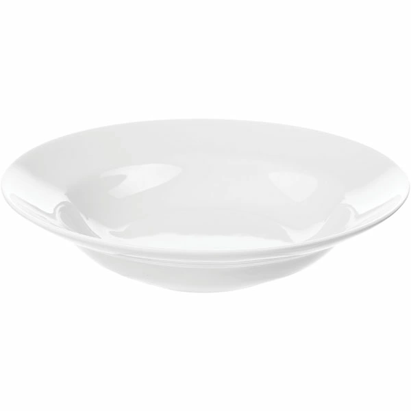 Тарелка глубокая «Идиллия»; фарфор; 250мл; D=20,H=5.1см; белый