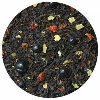 Чай ароматизированный черный со смородиной LBS Tea