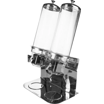 Фото Диспенсер для мюсли двойной 4л*2; H=60,L=36.2,B=24см Диспенсер для мюсли двойной 4л*2; H=60,L=36.2,B=24см