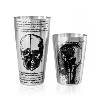 Шейкер Lumian Kenko Boston Leonardo Tin & Half Tin 18-28 oz с гравировкой