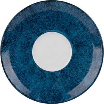 Блюдце с декором Lubiana Аида диаметр 16 см синий