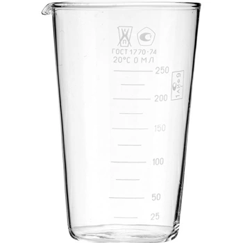 Мензурка мерная ТС ГОСТ-1770-74 HLP-2 250 мл стекло