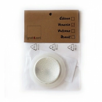 Уплотнитель и сито для гейзерных кофеварок Gnali&Zani Venezia на 9 порций