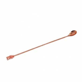 Ложка барная P.L. Barbossa Тики 33 см медный