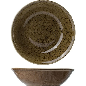 Салатник «Кантри Стайл»; фарфор; 550мл; D=20,H=4см; зелен.