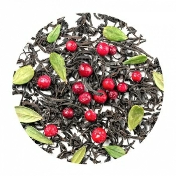 Чай ароматизированный черный Брусничный Цейлон LBS Tea