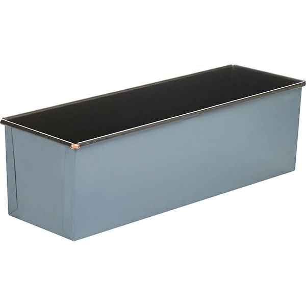 Форма для выпечки хлеба «Экзопан»; сталь,антиприг.покр.; H=12,L=40,B=12см; серый