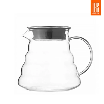 Чайник стеклянный сервировочный (стиль HARIO) LBS 600 мл
