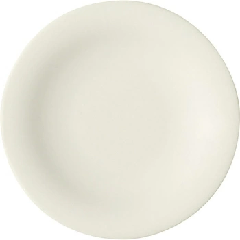 Тарелка мелкая «Рафинез»; фарфор; D=31,H=2.5см; слон.кость