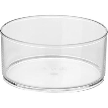 Колба для джема; пластик; 600мл; D=14,H=6.5см; прозр.