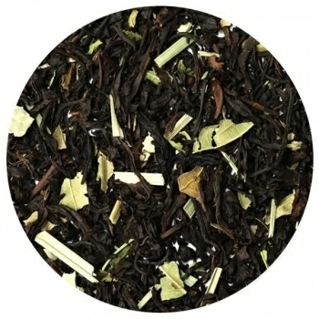 Чай ароматизированный черный с мелиссой и мятой LBS Tea