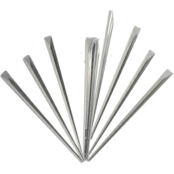 Пики д/канапе «Призма» [500шт]; полистирол; L=9см; прозр.