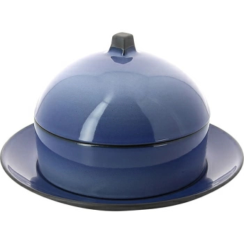 Блюдо для подачи Revol Экинокс Д=22 В=13 см синий