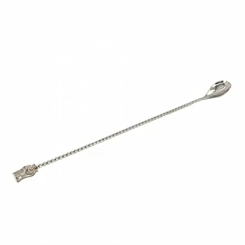 Ложка барная P.L. Barbossa Тики 33 см серебро