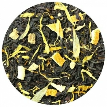 Чай ароматизированный черный Апельсин с имбирем LBS Tea