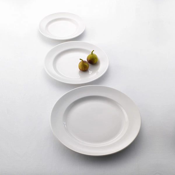 Блюдо овал. «Монако Вайт»; фарфор; L=28,B=21.5см; белый