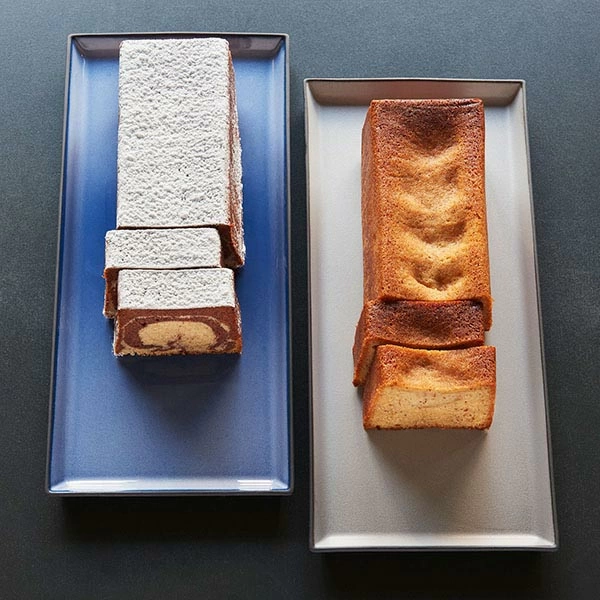 Блюдо прямоуг. «Экинокс»; фарфор; H=1.8,L=32.5,B=15см; синий