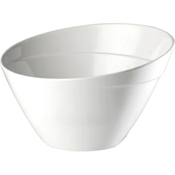 Салатник; пластик; 2500мл; D=24.5,H=15см; белый