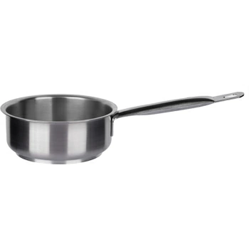 Сотейник; сталь; 1.3л; D=16,H=7.3,L=36.7см; металлич.