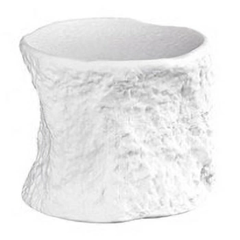 Подставка для комплимента «Рока» матовый; фарфор; 200мл; H=60,L=75мм; белый