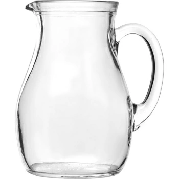 Кувшин «Рокси»; стекло; 1л; L=142мм; прозрачный