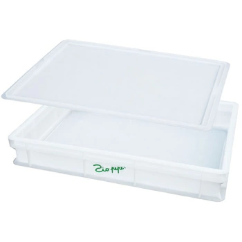 Крышка для контейнера 4011475, 4011474; полипроп.; L=60.5/2,B=40см; белый,матовый