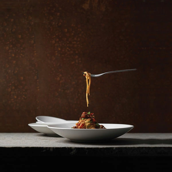 Салатник «Монако Вайт»; фарфор; 915мл; D=25.5,H=4.5см; белый