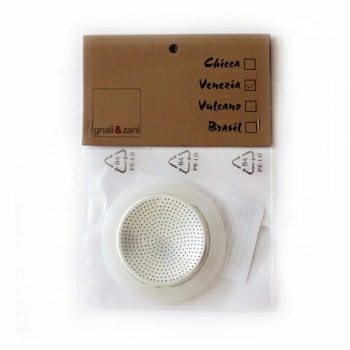 Уплотнитель и сито для гейзерных кофеварок Gnali&Zani Venezia на 3 порции