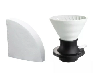 Воронка иммерсионная Hario 200 мл керамика, белый