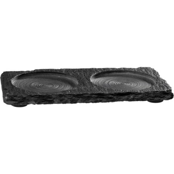 Подставка APS для мельниц, банок сланец натуральный 15х8 см