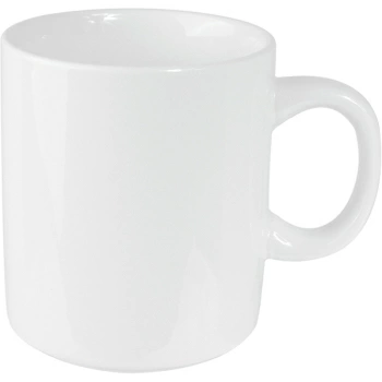 Кружка «Кунстверк»; фарфор; 250мл; D=8,H=9.3,L=11.5см; белый