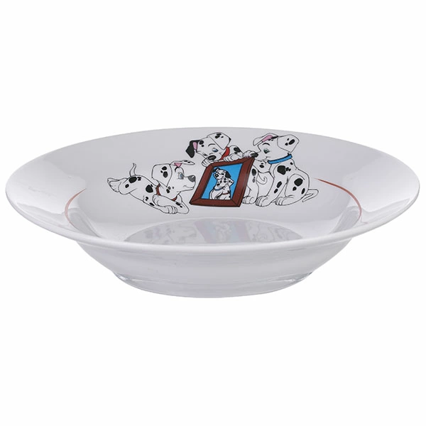 Тарелка глубокая «Далматинцы»; фарфор; 230мл; D=20см