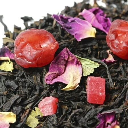 Черный чай Вишня с ромом Classic, ароматизированный LBS Tea 500 гр.