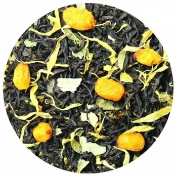 Чай ароматизированный черный с облепихой LBS Tea