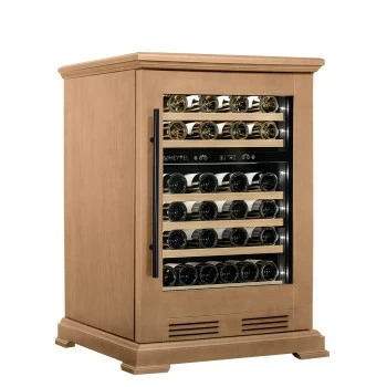 Винный шкаф Meyvel MV46PRO-KBT2 обшитый деревом