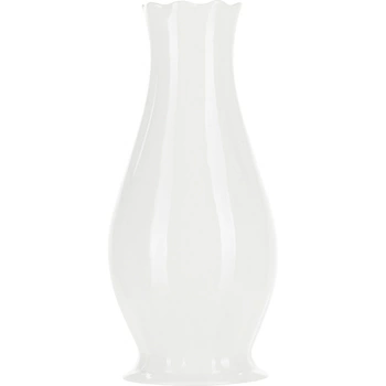 Ваза для цветов; фарфор; D=5,H=21см; белый